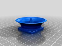 40mm rocket fan guard - dual extruder printable by highground