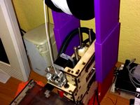 SimpleMaker 1405 sectional spool holder by MoPrinter