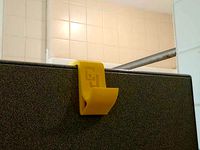 Shower Hanger by CheesyTech