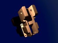 Strong L3K E3Dv6 5cm blower support by magonegro