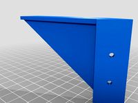 Parametized Delta corner brace by thevisad