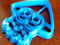 Splatoon Squid Cookie Cutter by dougwinning99