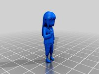 3D file Hinata Hyuga - Naruto - Figure Printable 💬・Design to