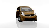 Nissan Note Lowpoly 3D Model