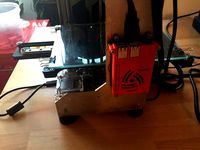 Raspberry Pi 2 (or B+) case for Makergear M2 by Luke321