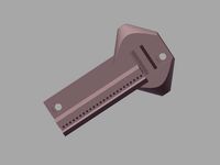 Sintron Kossel Carriage Top - Arm Mount by Miamicraft