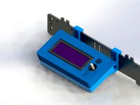 Gadgets 3D LCD case for prusa i3 steel by Kuidadin_3D