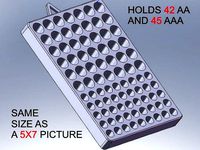 Giant AA & AAA Battery Rack by slipshine