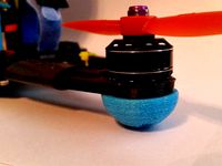 Emax NightHawk 250 Motor Mount Feet (Full Dome Style) by RotorGator