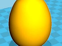 Fake chicken egg to keep the girls laying in one spot.  by moose4621