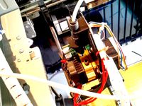 Da Vinci 3D Printer 1.1 Extruder MK8 modification by Waggster