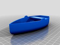 Miniature Row Boat by jtucker72