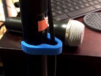 Customizable Mic Stand Cord Clip by daozenciaoyen