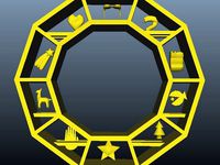 Gravity Falls Symbol Wheel display by Mf99k