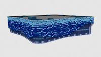 Stadium iceberg 3D Model
