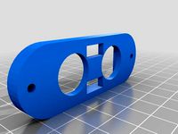 SR04 Ultrasonic mount underside by Droneproject