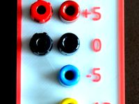 Carátula de un Fuente de Alimentación / Front of a power supply by JesusDe