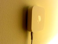 Invisible Airport Express / Apple TV Wall Mount (adaptable) by hemocyanin