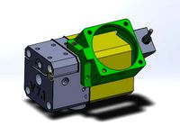 Zeepro ZIM bottom extruder V7 by MLworx