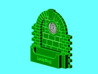 arch clock and cardholder by shire