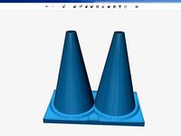 2 array traffic cone by needme