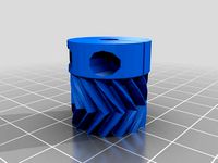 parametric clamp small gear  for wade extruder by odino