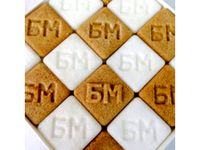 Макет сахара в виде логотипа Бизнес Молодость by NewSUGARshop
