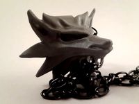 Witcher Medallion by CriscoJoe37