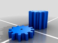 DC motor Gears by mcgaryes