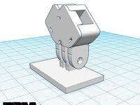 Frsky X8R Holder - Hinged (BC Chipmunk 170) by Bungeecow