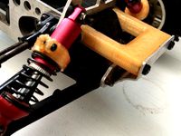 Vintage Kyosho Optima Shock Tube Clamp by stano316