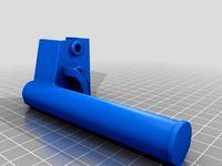 Kossel 2020 Taulman 1lb Filament Spool Holder by KDan