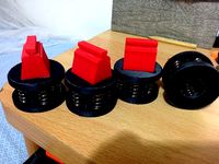 Damper 3Drag / K8200 feet support with spring absorb vibration by Hurry