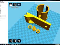 Vertical spool mount for mendel 3d printer complete by tc4444