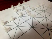 Fox and Goose (the fox game) BoardGame by marcomarco
