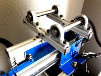 Full metal spool holder for aluminium extrusions - OrdBot by wilderstier
