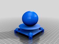 Blue Sculpture by AwesomeCharlie