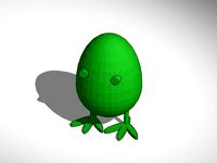 Egg Man Without A Mouth by AwesomeCharlie