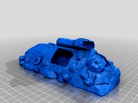 Crashed helicopter by MonsterMaker
