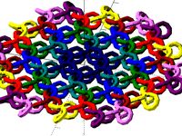 Hexagonal flexible coaster by fluidity