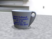Tasse Logo by SylvainGuilbeault