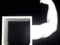 Clothes hanger for Ikea Bed - Beefy Arm Version by JonSimmons