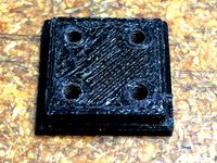 Mobius Square Mount Adapter by JJCustomLLC