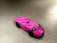 pig themed derby car by pwkalahar