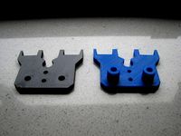 CTC 3D Printer Dual  - MK8 extruder top plate by Beware