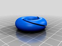 Interlocked Torus (laid flat and fixed) by zc41485