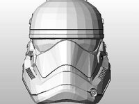Star Wars: The Force Awakens - First order Imperial Stormtrooper Helmet by Braddy_B_Hussla