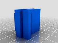 m3d and other printer attachement wall by Slicer11221