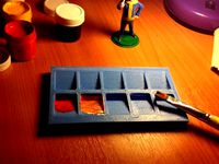 Palette for acrylic paints by Keroronsk