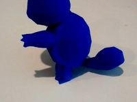 High-Poly Squirtle by Skellyton5